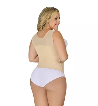 C-4055 - Cinturilla Beige Con Mayor Cobertura En La Espalda