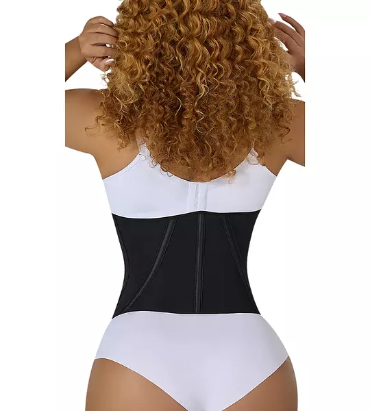 C-00757- Cinturilla Negra Ultra Reloj De Arena