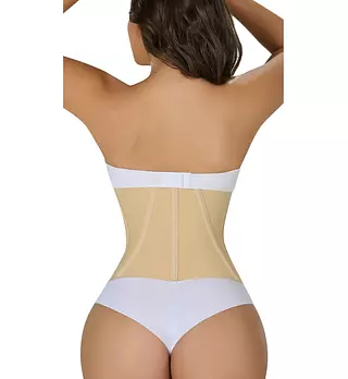 C-00757- Cinturilla Beige Ultra Reloj De Arena