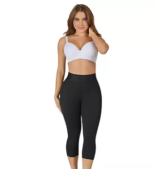 Sta-08315- Short Negro Control Flexy Capri