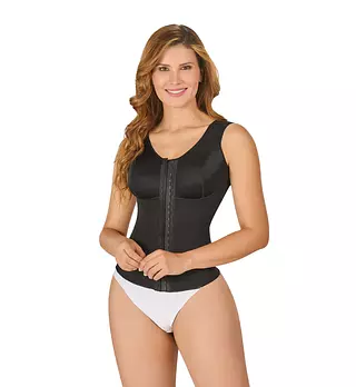 Bl-0820 - Blusa Negra Brasier Control De Abdomen