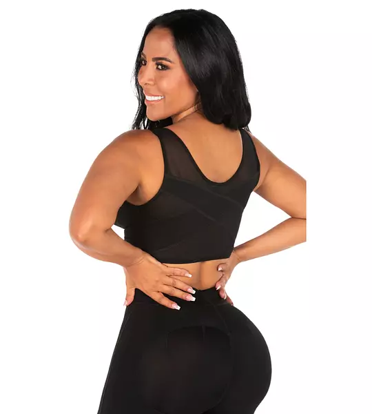 B-00202- Brasier Negro Con Hombro Graduable