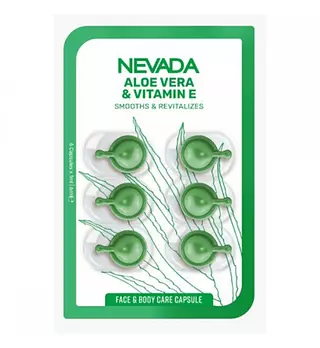 Cápsula Aloe Vera & Vitamina E Nevada