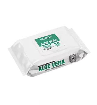 Toallitas Húmedas Desmaquillantes Aloe Vera Nevada