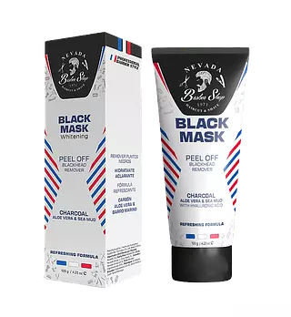 Mascarilla Negra Nevada Formula Refrescante Hombre