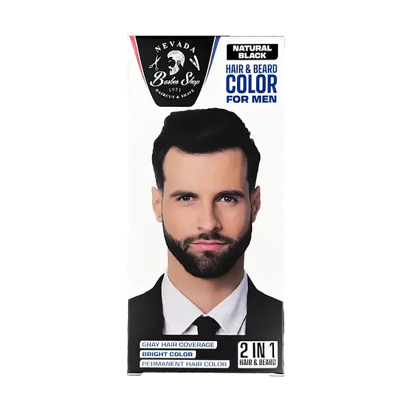 Tinte Natural Color Negro Nevada Barber Shop