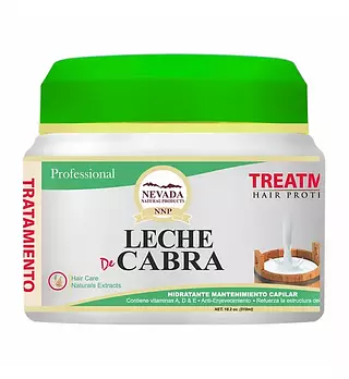 Tratamiento Capilar Leche De Cabra
