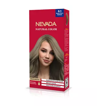 Tinte Nevada Natural Rubio Claro Cenizo (8.10)