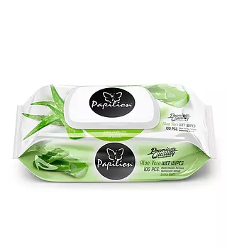 Toallitas Húmedas Papilion Con Vitamina E Y Aloe