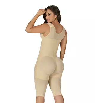 F-00470 Faja Tipo Reloj De Arena Beige Brasier Sobrepuesto