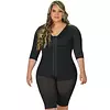 F-0161- Faja Negra Con Cobertura En Espalda, Brazos Y Busto