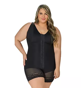F-0029- Faja Negra Corta Con Brasier