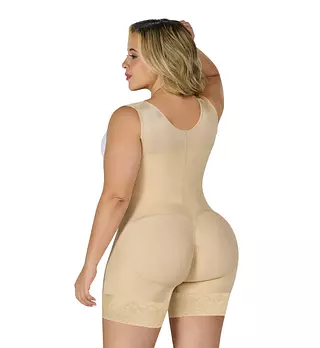 F-0269- Faja Beige Corta Ultra Cómoda